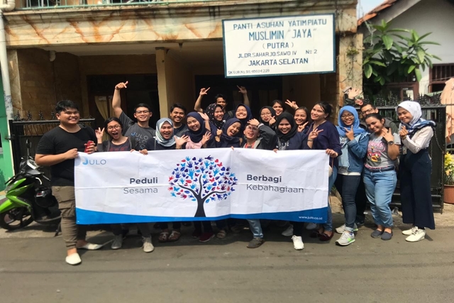 JULO Laksanakan Lima Kegiatan Bakti Sosial Sepanjang Tahun 2019